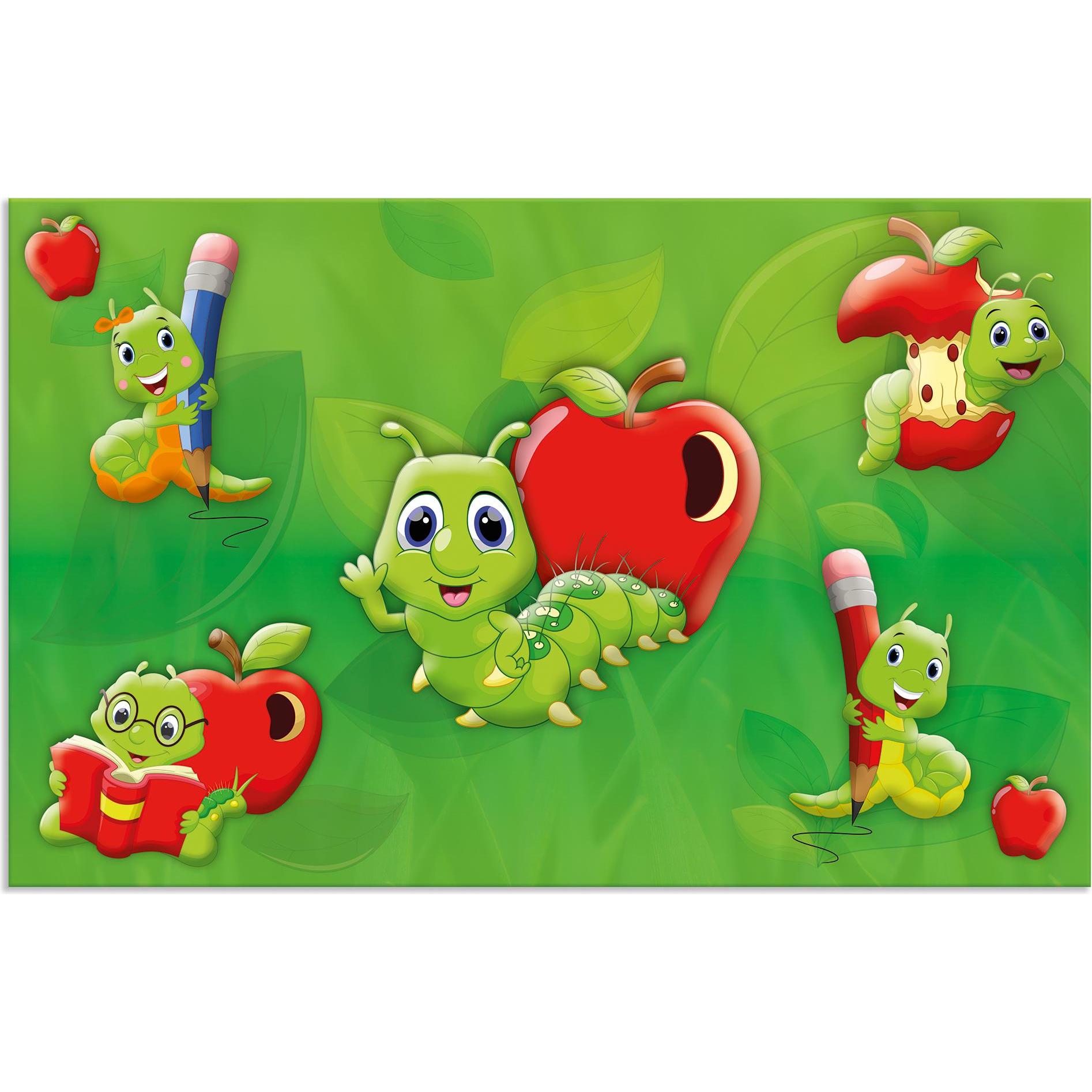 Herma, Unterlage, Schreibunterlage Fritz der Wurm 55 x 35 cm (55 x 35 cm)