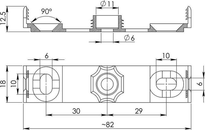 Immagine prodotto Wiska 10110403 Scatola di giunzione (L x P x A) 85 x 85 x 51 mm Grigio IP66/IP67 5 pezzi.