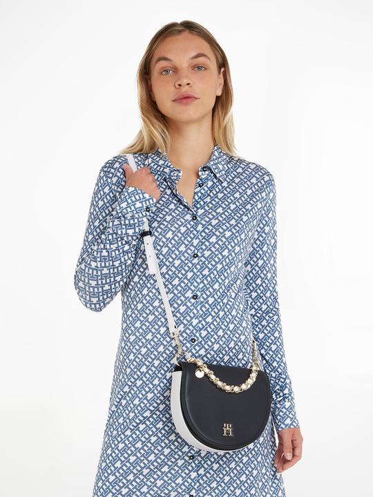 Actual product image Tommy Hilfiger Saddle Bag TH Chic Saddle Bag SP23