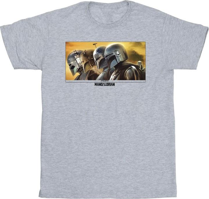 Immagine prodotto Star Wars The Mandalorian Painted Group Maglietta Uomo (4XL)