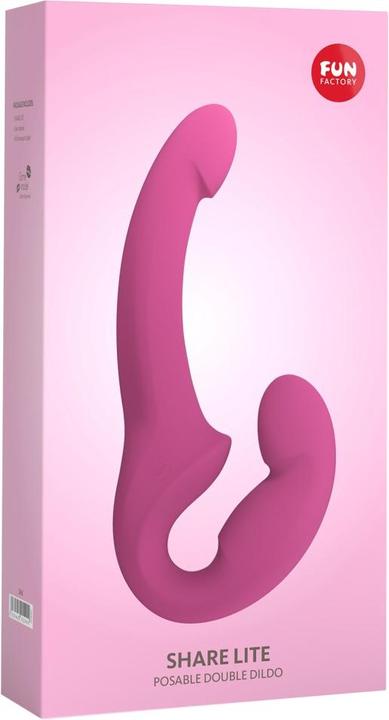 Image du produit Fun Factory Share Lite Double Dildo Blackberry