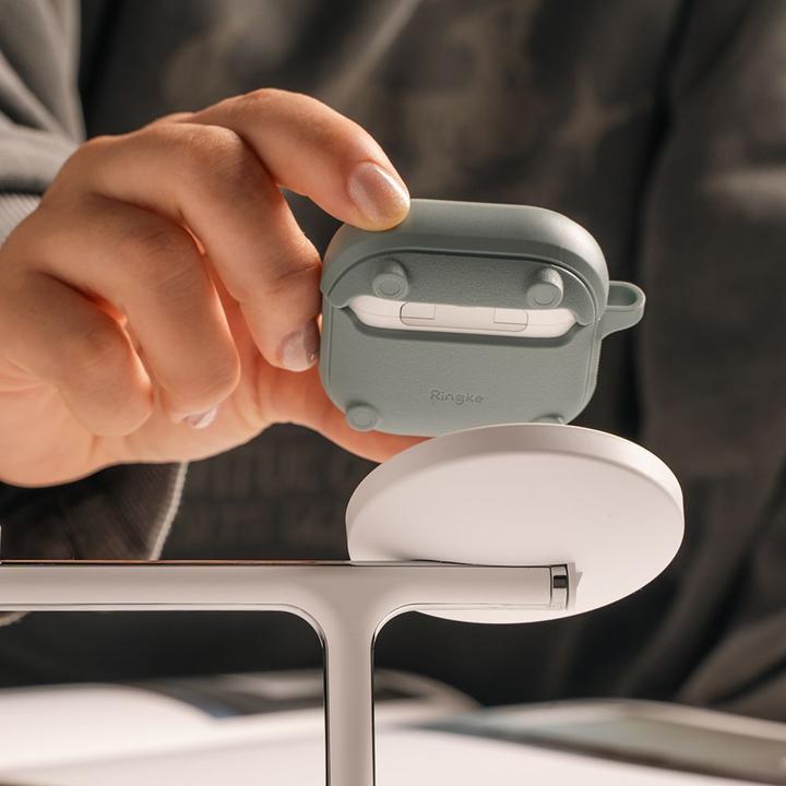Image du produit Ringke Onyx MagSafe Case for Apple AirPods 4 - Green (Manchon pour casque d'écoute)