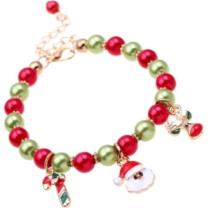 Out of the blue, Armschmuck, Armband mit Charm Anhänger Christmas, (Metall, Kunststoff)