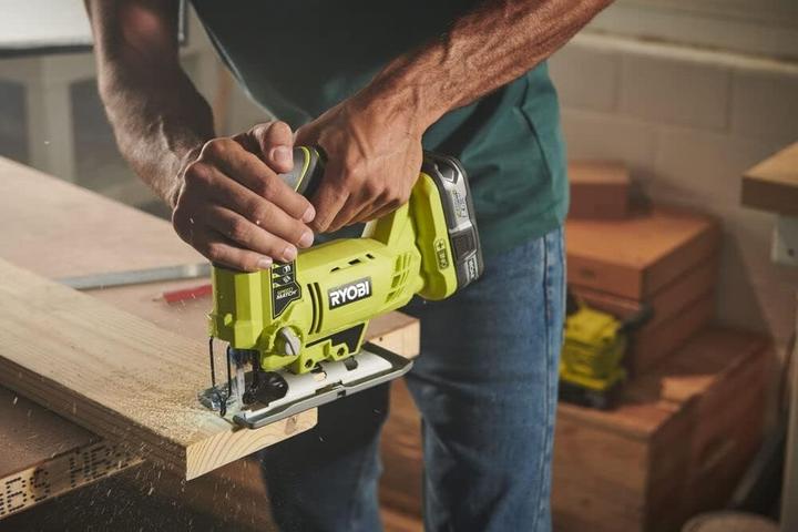 Actual product image Ryobi Drill Driver Jigsaw Circular Saw Flashlight