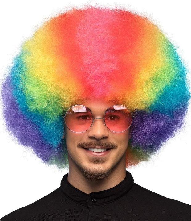 Immagine prodotto Boland Parrucca Clown Rainbow Deluxe