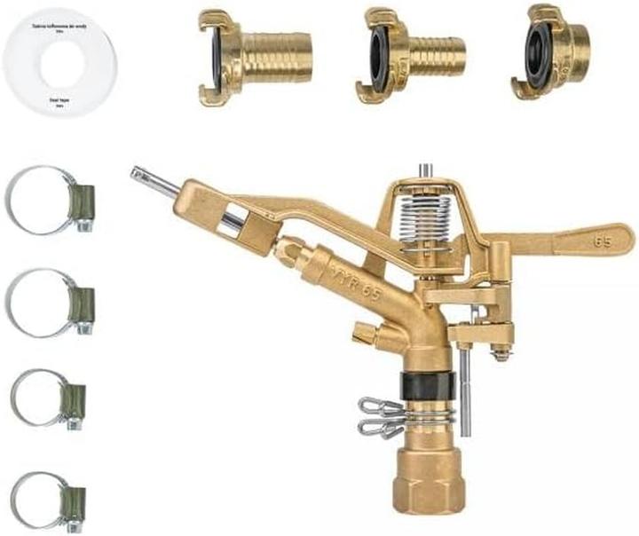Actual product image Bradas Brass sprinkler stand