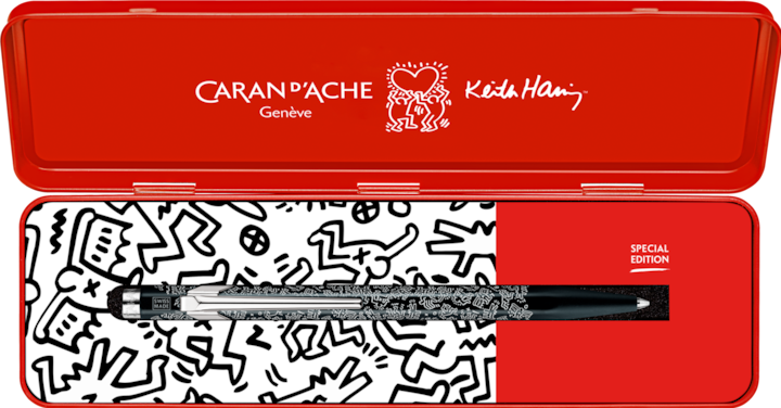 Produktbild Caran d'Ache 849 Keith Haring Sonderedition (Schwarz, Weiss, 1 x)