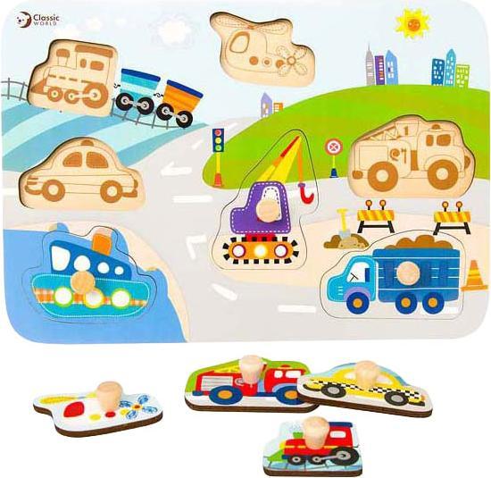 Immagine prodotto Classic World Puzzle del traffico (7 pezzi)