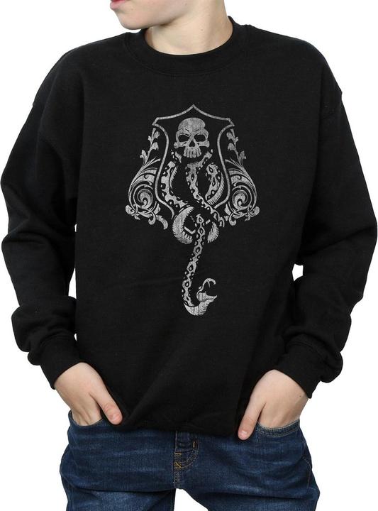 Image du produit - Sweat DARK MARK CREST - Garçon (140, 146)