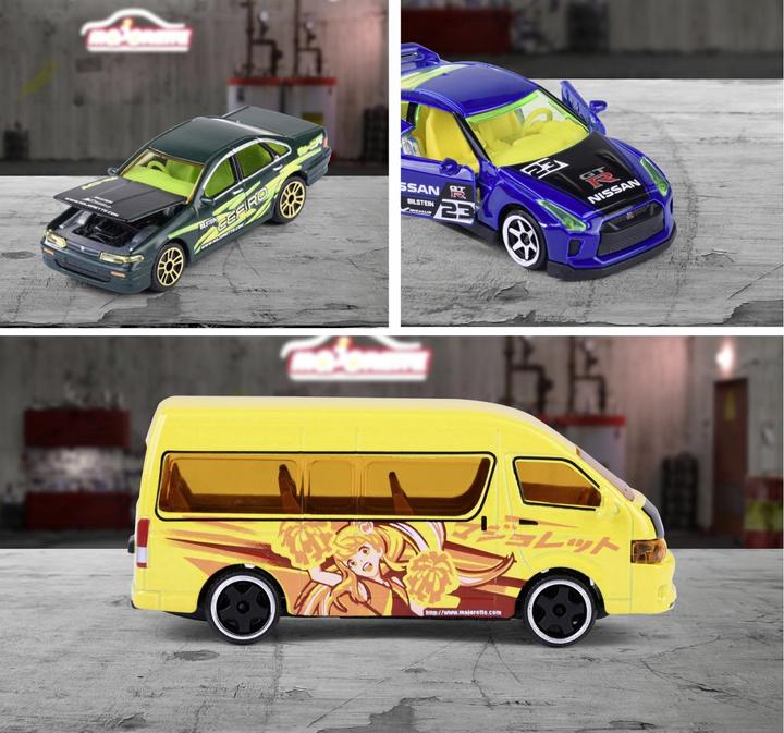 Actual product image Majorette Japan Deluxe Honda Civic Type R EK9