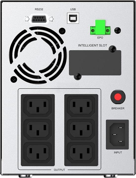 Image du produit Land A03-HP3003P alimentation sans interruption (UPS) Line Interactive 2 kVA 1400 W 6 prise(s) AC (2000 VA, 1400 W, Line-interactive Onduleur)