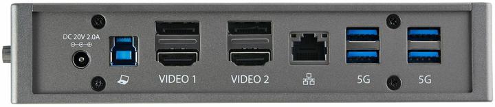 Produktbild StarTech Hybrid Universal Dockingstation (USB-A, USB-C, 6 Ports)