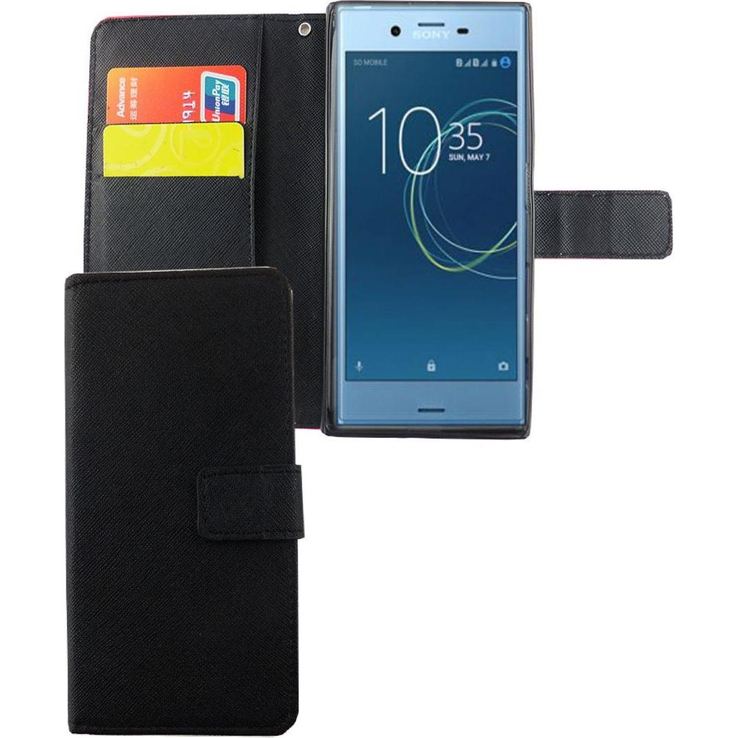 Thumbnail - König Design Hülle Handy Schutz für Sony Xperia XZs Case Cover Tasche Wallet Etui Handyhülle (Sony Xperia XZs), Smartpho...