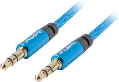Lanberg CA-MJMJ-10CU-0010-BL Audio-Kabel (1 m)