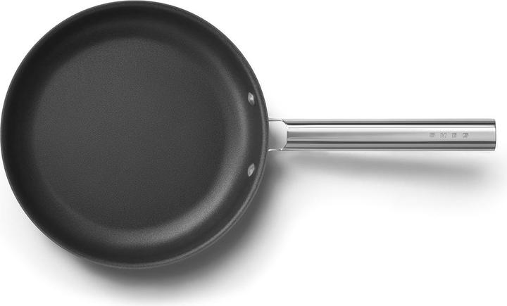 Actual product image Smeg CKFF2601BLM Frying pan Ø 26 cm, black (Frying pan, Aluminium, Stainless steel, 26 x 8.70 cm)