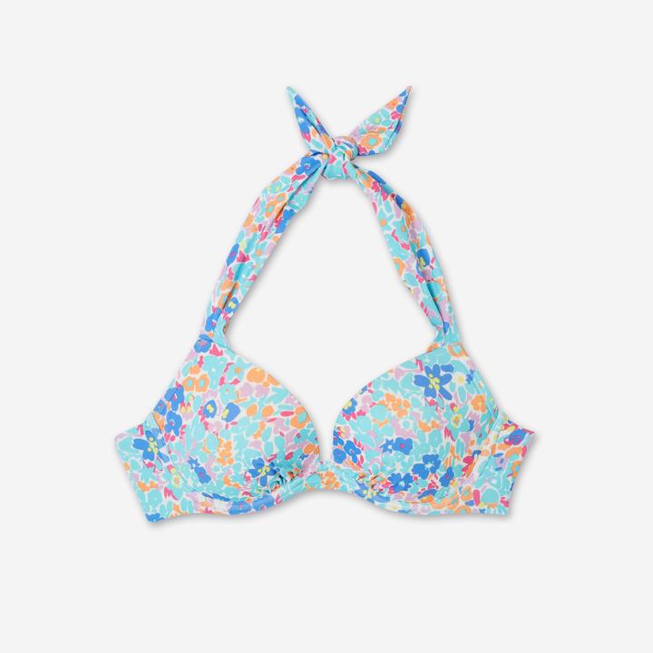 Produktbild Olaian Bikini-Oberteil Surfen Damen Push-Up Elena Prairie mehrfarbig (80 D)