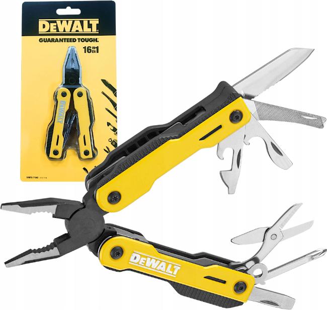 Actual product image DeWalt DWHT071843 Multitool Number of functions 16 Yellow/Black (16 Functions)