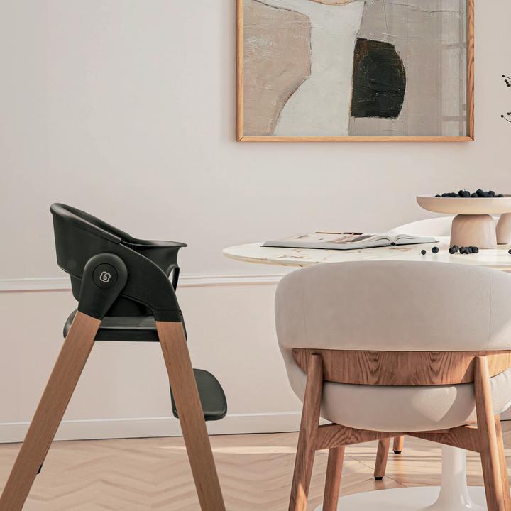 Actual product image BabyGo Levels Hochstuhl, schwarz (Highchair)