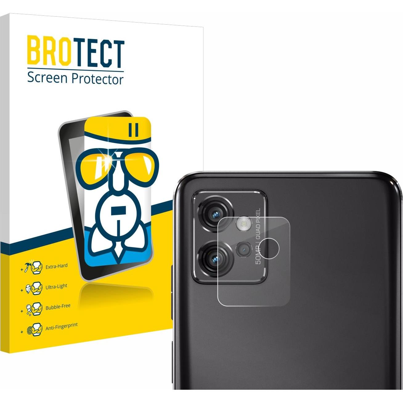 BROTECT AirGlass Panzerglasfolie (1 Stück, Motorola Moto G32), Smartphone Schutzfolie, Transparent