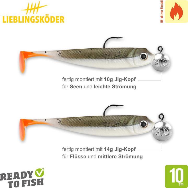 Produktbild Lieblingsköder Actionpack Captain (10 cm)