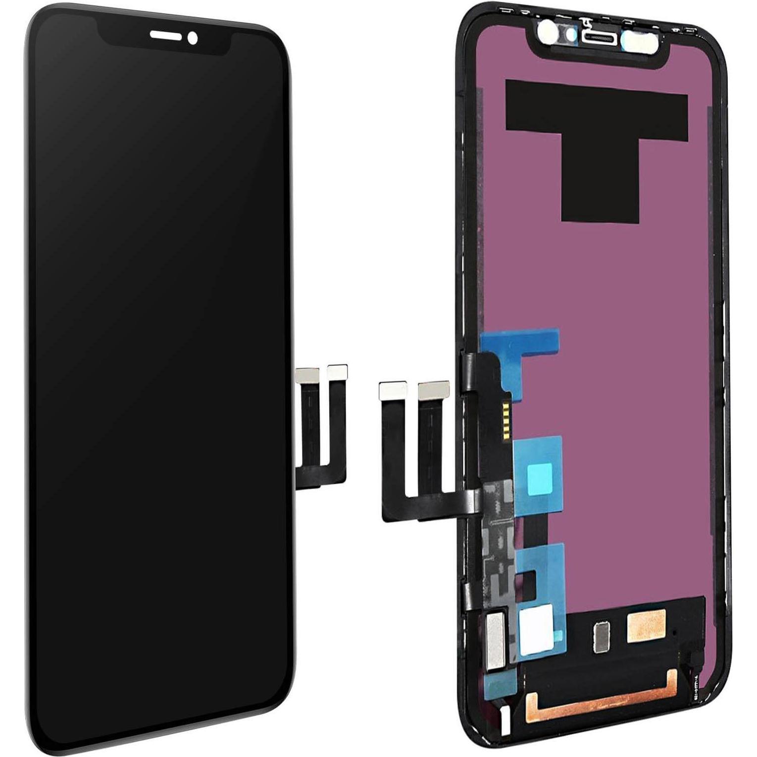 Clappio LCD-Display (Display, iPhone 11), Mobilgerät Ersatzteile, Schwarz