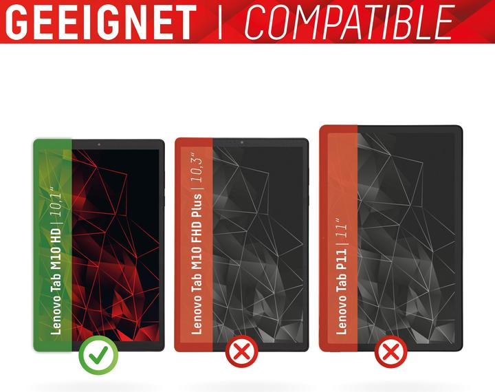 Immagine prodotto Displex Vetro per tablet, vetro protettivo per tablet (1 Pezzo/i, Tab M10 HD)
