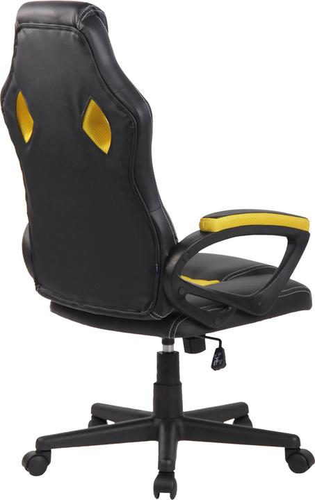 Actual product image CLP Racing office chair Fire, yellow