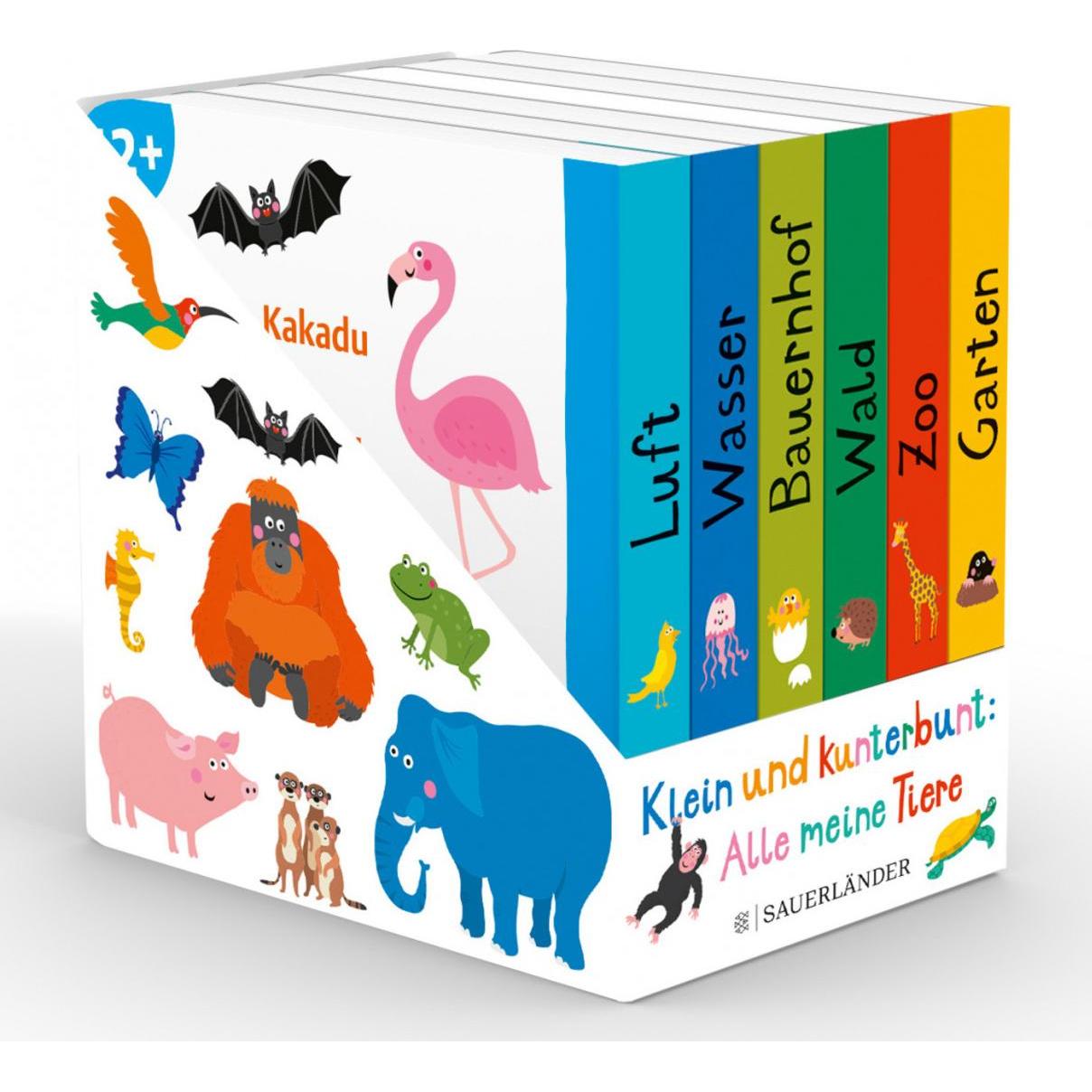 Klein und kunterbunt: Alle meine Tiere, Kinderbücher von Nastja Holtfreter