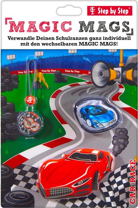 Immagine prodotto Step by Step Set di accessori per lo zaino della scuola Magic Mags