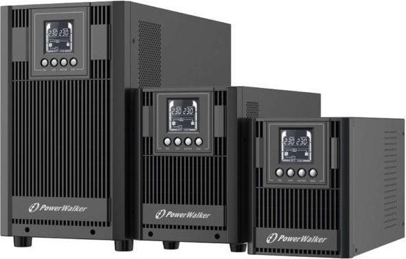 Image du produit Powerwalker Onduleur VFI 2000 AT UK en ligne (2000 VA, 1800 W, Double convertisseur en ligne Onduleur)