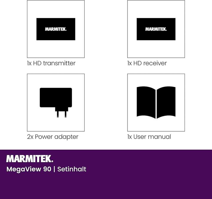 Produktbild Marmitek Megaview 90 (CAT Extender)