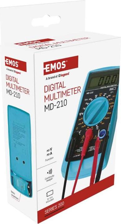 Produktbild Emos Multimeter MD-210 (Hand-Multimeter)