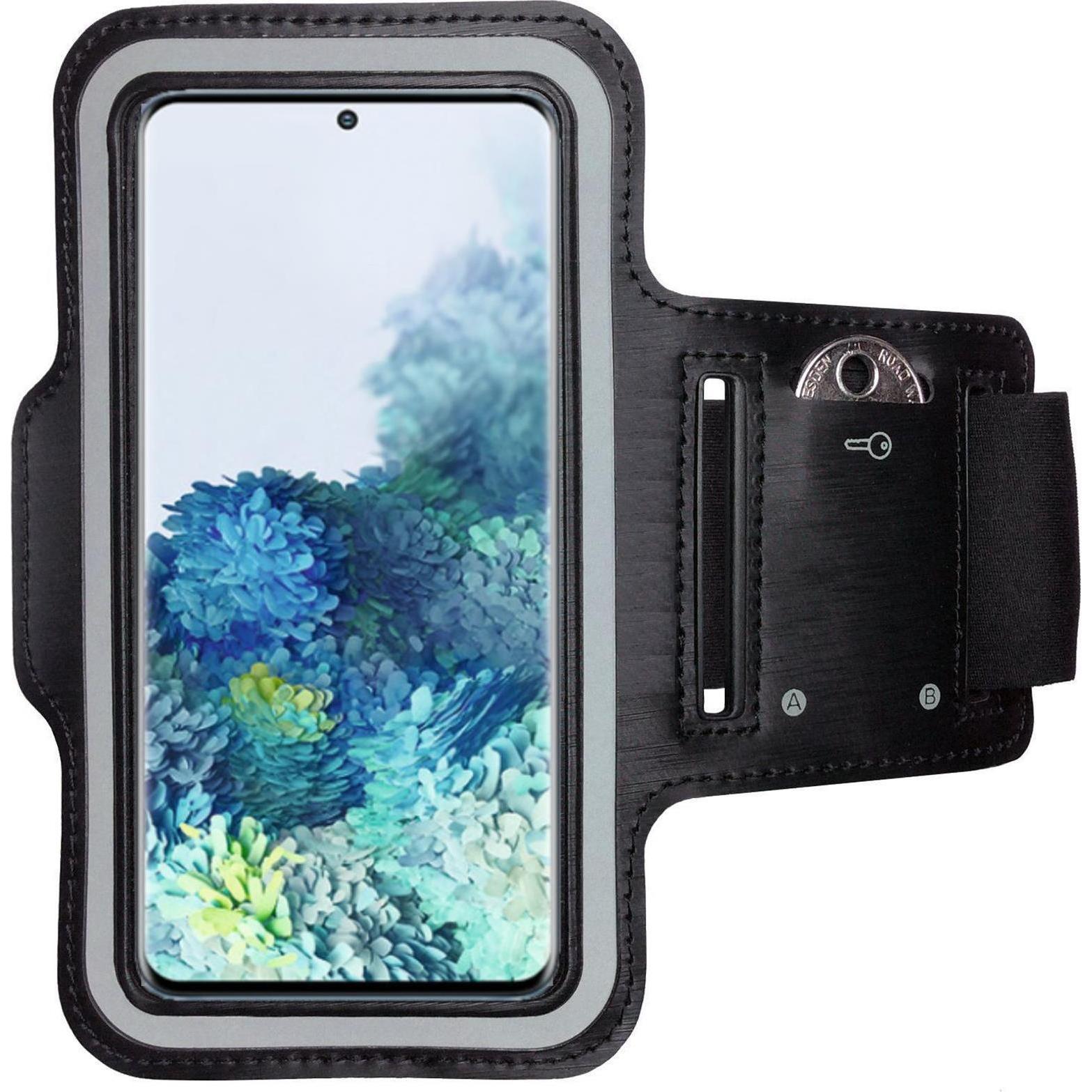 CoverKingz Sportarmband für Samsung Galaxy S20 Plus, Smartphone Sportarmband, Schwarz