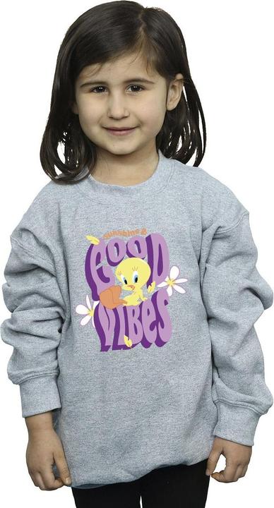 Produktbild Looney Tunes Tweeday Sunshine & Good Vibes Sweatshirt Mädchen (140, 146)