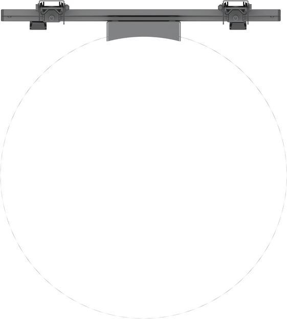 Actual product image Multibrackets Column mount Pro series, 32"-65",black