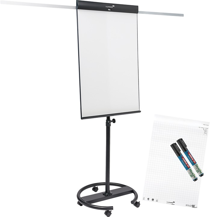 Actual product image Legamaster SKETCH PRO mobile flipchart round base