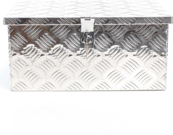 Produktbild XPOtool Werkzeugbox Alu 50,8x30,5x24cm Silberfarben Transportbox Werkzeugkiste