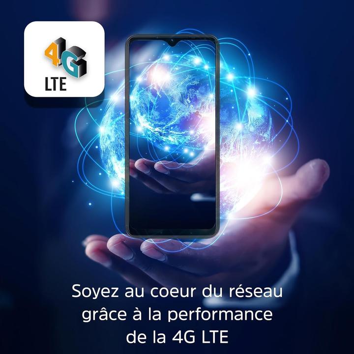 Image du produit Energizer Smartphone 2 Go de RAM 64 Go de mémoire Double SIM 4G LTE (64 Go, Noir, 6.51", Double SIM)