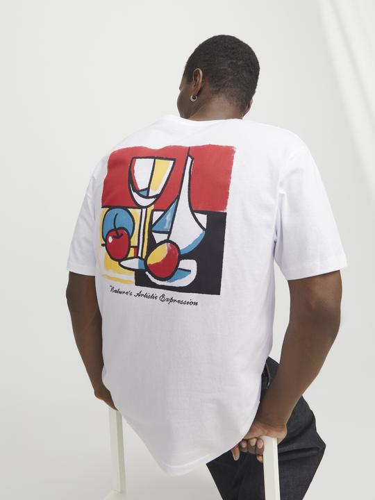 Produktbild Jack & Jones Gedruckt Rundhalsausschnitt T-shirt T-shirt (S)