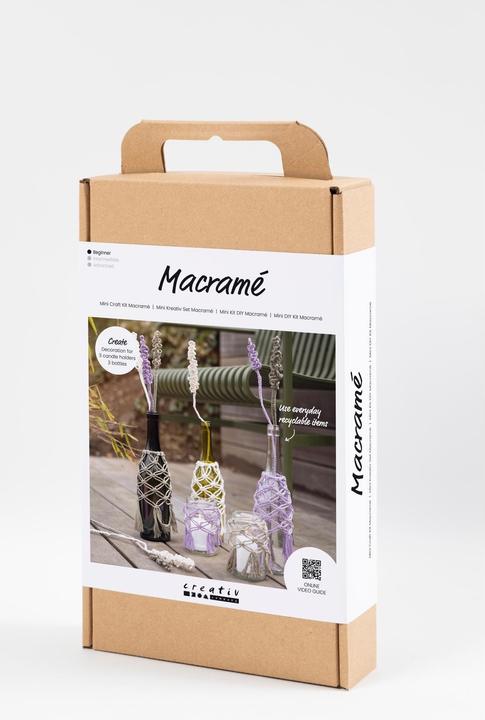 Produktbild Creativ Company Craft Kit Macramé - Glass Decoration (977626)