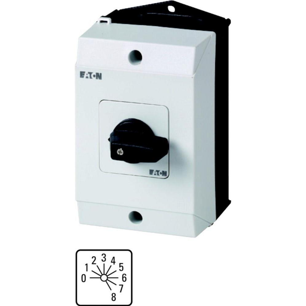 Eaton, Systemstromversorgung, Stufenschalter, T0, 20 A, Aufbau, 4 222699
