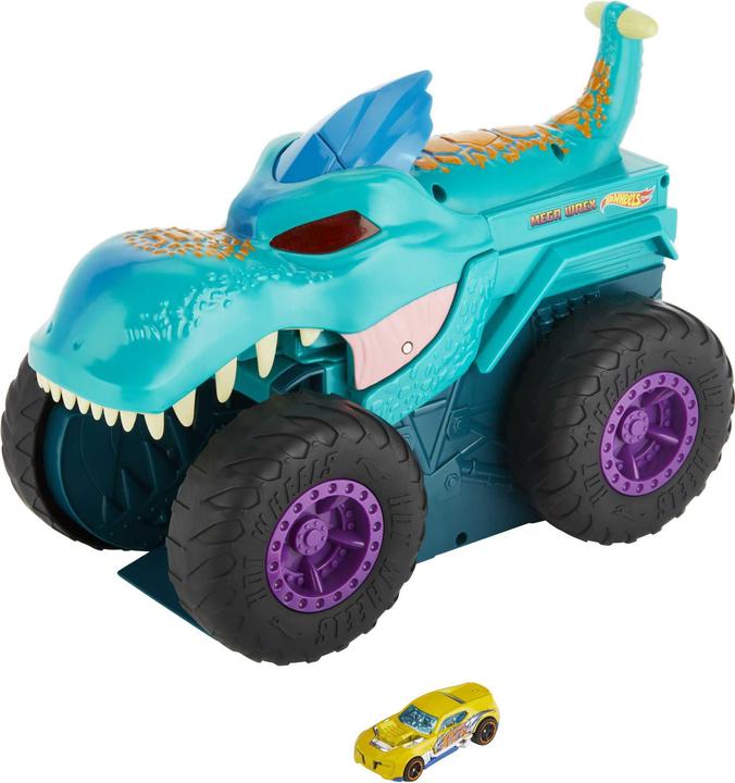 Hot Wheels Monster Truck - Car Chompin' Mega Wrex