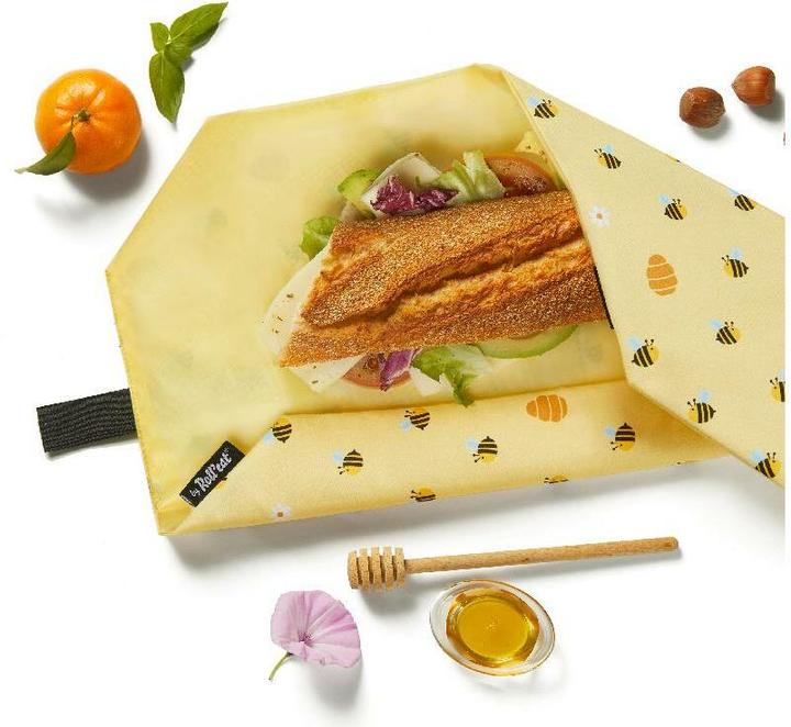 Produktbild Roll'Eat Boc'n'Roll Lunch Wrap Animals Bee