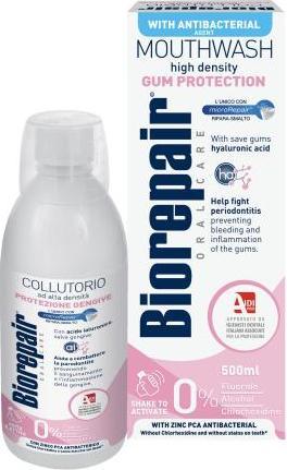 Biorepair Collutorio antibatterico Protezione Gengive (500 ml, Collutorio)