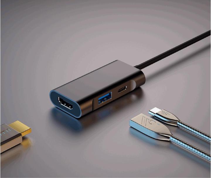 Produktbild 4smarts Kompakt (USB-C, 3 Ports)