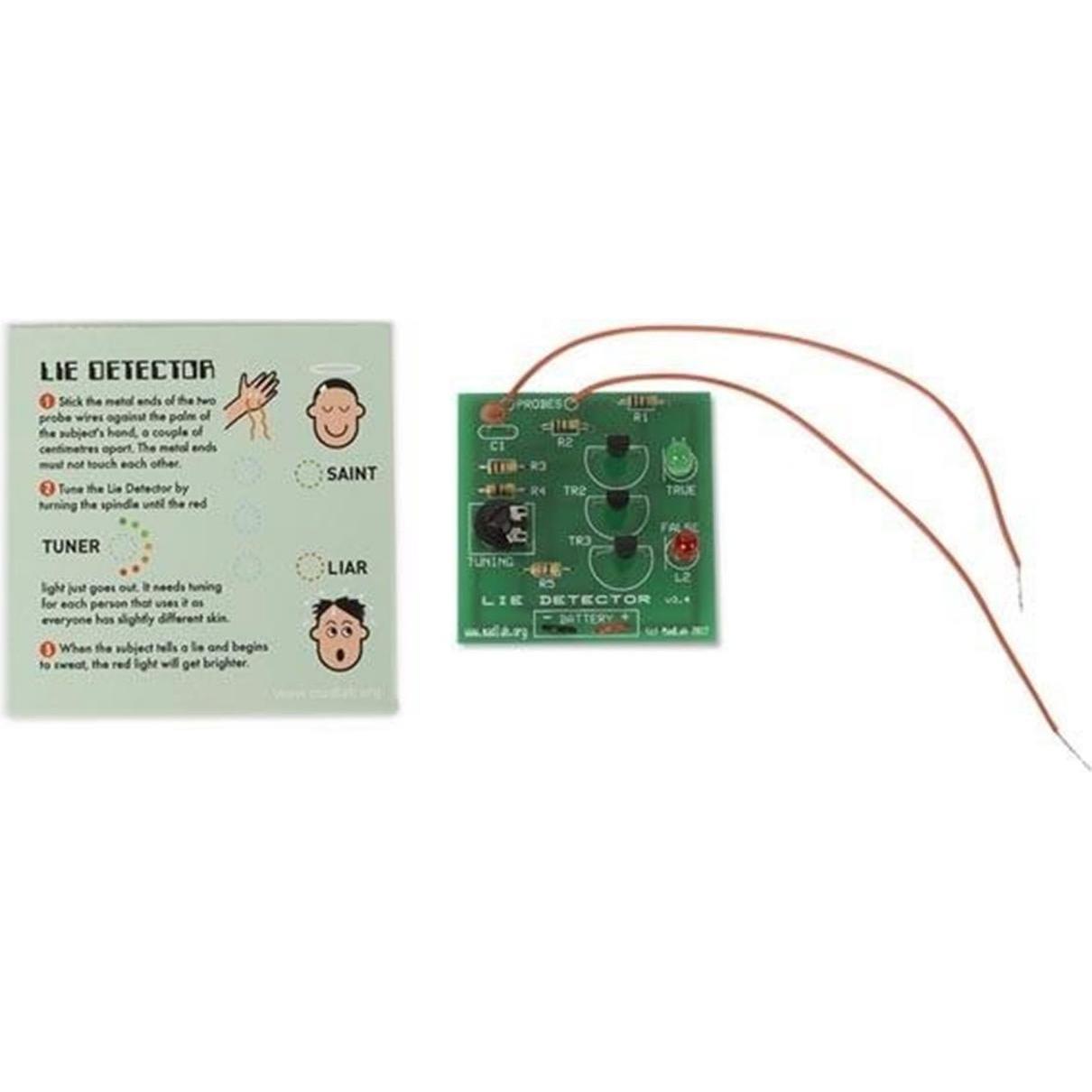 Whadda Bausatz Madlab Lügendetektor, Elektronikmodul