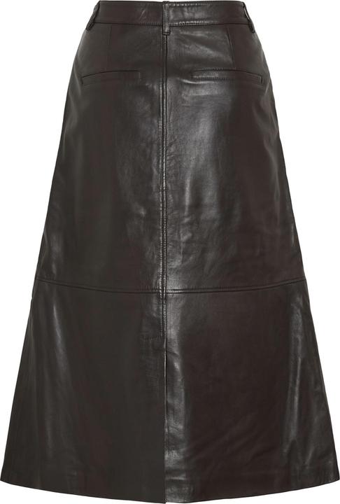 Produktbild Vila VILADA Leder Midirock (40)