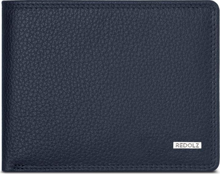 Redolz Leather Essentials QF Geldbörse RFID Leder 11,5 cm