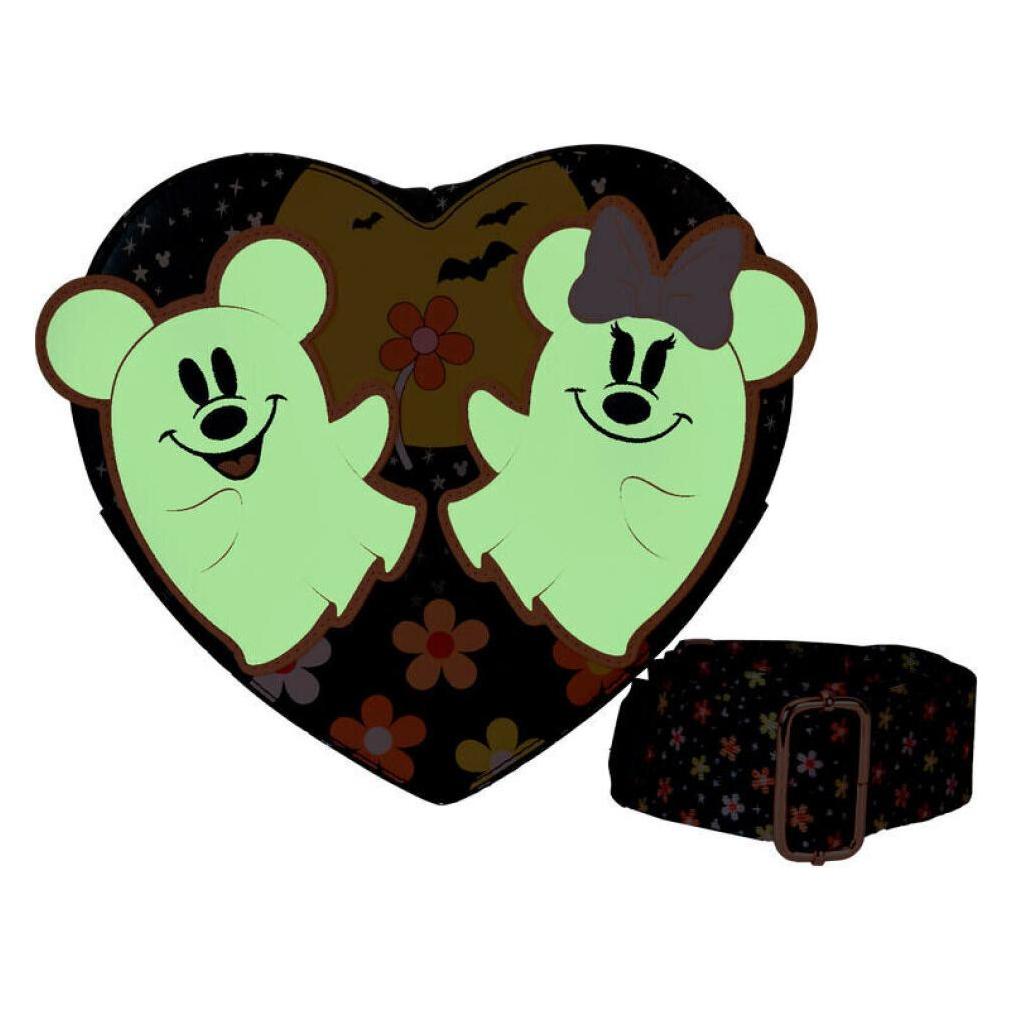 Loungefly, Handtasche, Disney By Umhängetasche Mickey & Friends Halloween, Mehrfarbig