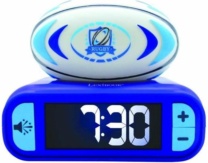 Image du produit Lexibook Réveil Rugby Ball avec figurine veilleuse 3D et sonneries spéciales